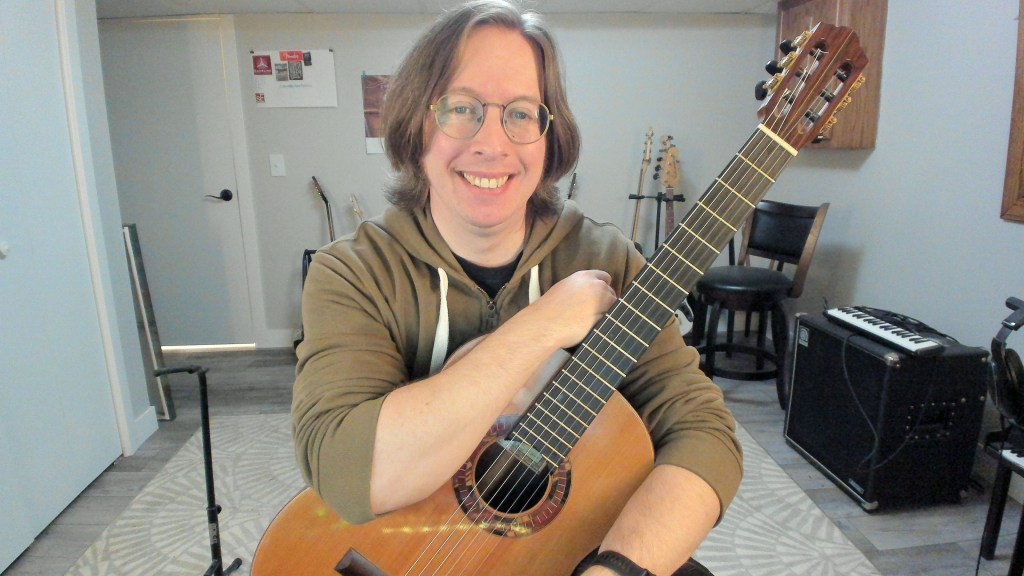 Guitar time, or something.